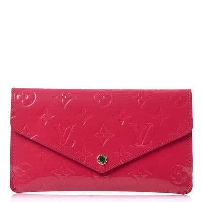 Louis Vuitton Vernis Jeanne Wallet Hot Pink 1 of 8