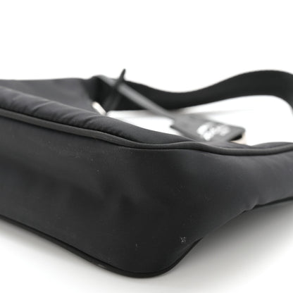 Prada Tessuto Nylon Mini Re-Edition 2000 Bag Black 11 of 12