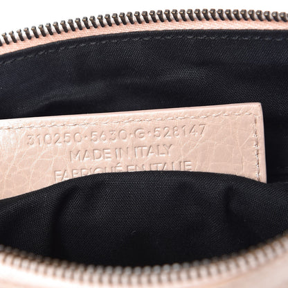 Balenciaga Agneau Classic Hardware Flat Crossbody Rose Aubepine 7 of 7