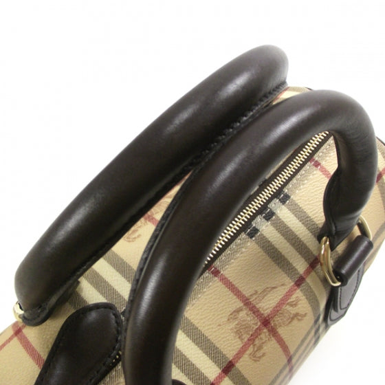 Burberry Haymarket Check Small Chester Bowling Bag 5 of 8