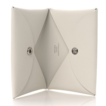 Hermes Evercolor Calvi Card Case Nata 6 of 7