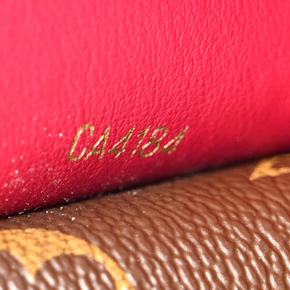 Louis Vuitton Monogram Emilie Wallet Fuchsia 7 of 12
