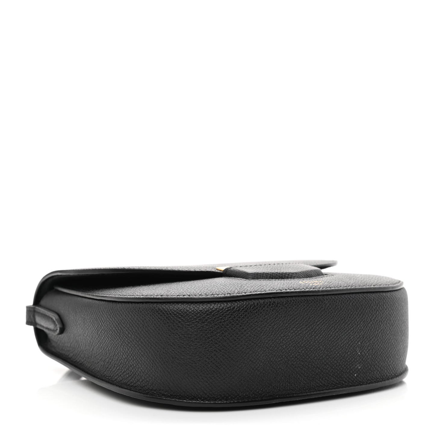 Grained Calfskin Small Trotteur Black