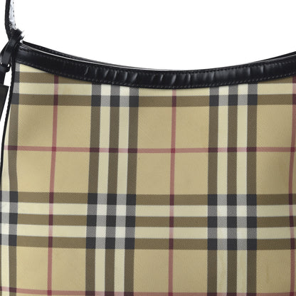 Burberry House Check Shoulder Bag Black 9 of 9