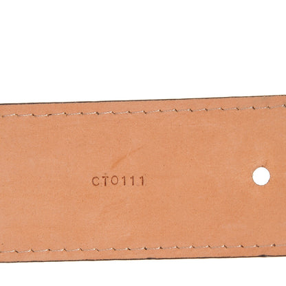 Louis Vuitton Monogram LV Cut Belt 85 34 6 of 8