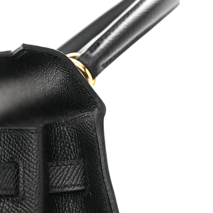 Hermes Epsom Kelly Sellier 25 Black 13 of 14