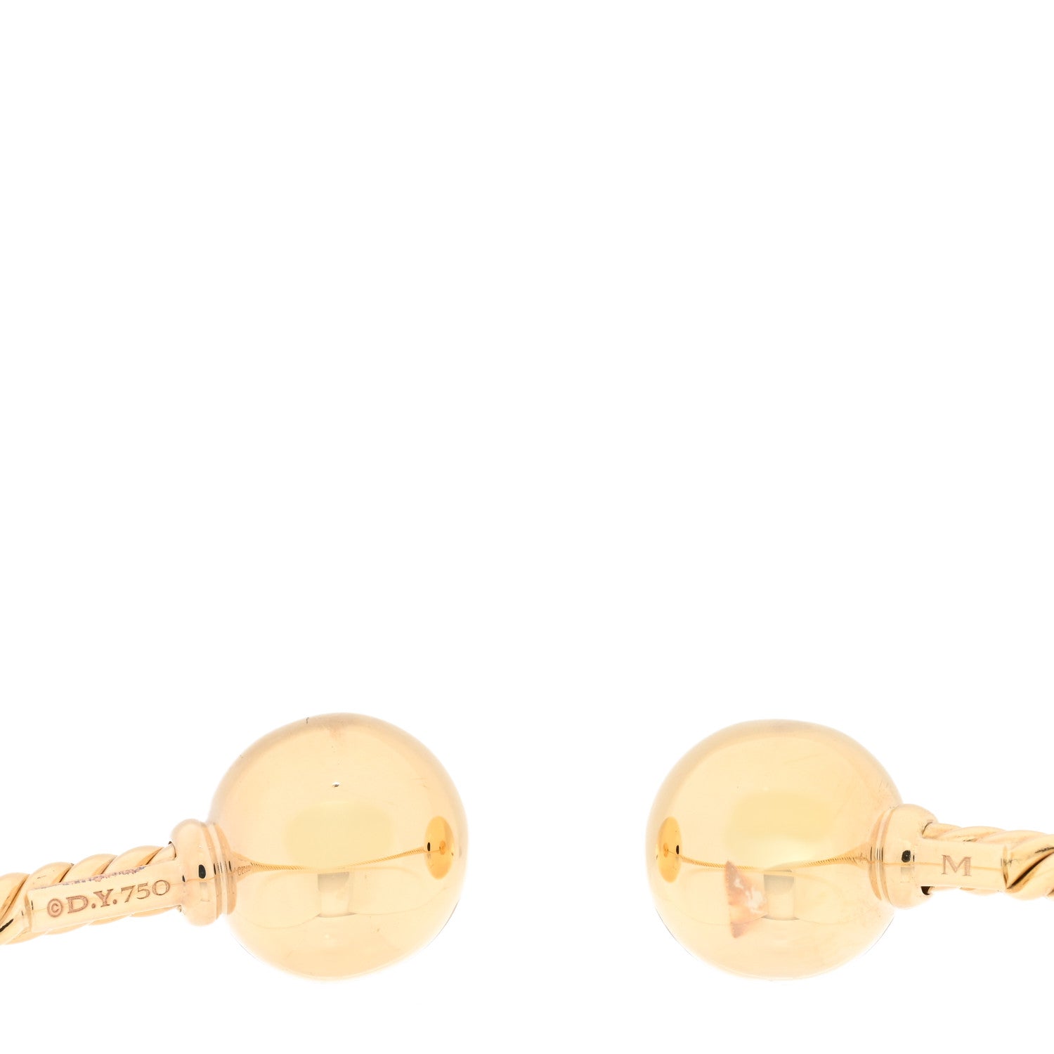 David Yurman 18K Yellow Gold 10mm Solari Bracelet 3 of 3
