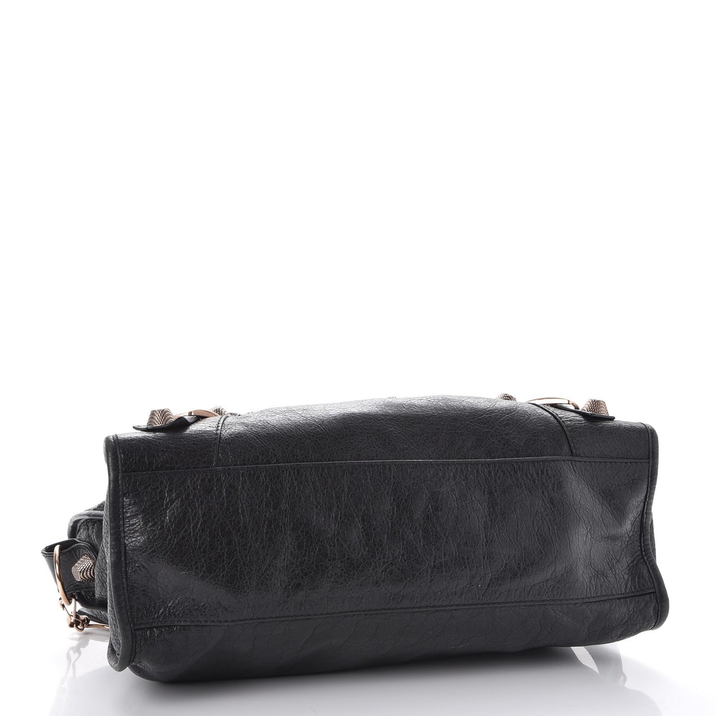 Agneau Giant 21 Rose Gold Hardware City Black
