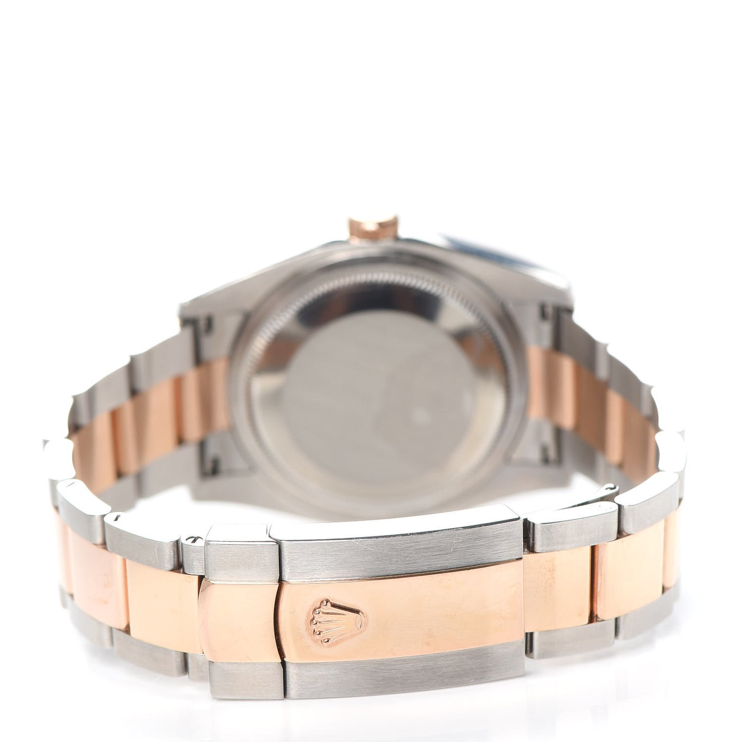 Stainless Steel 18K Everose Gold 36mm Oyster Perpetual Datejust Watch Pink 116201