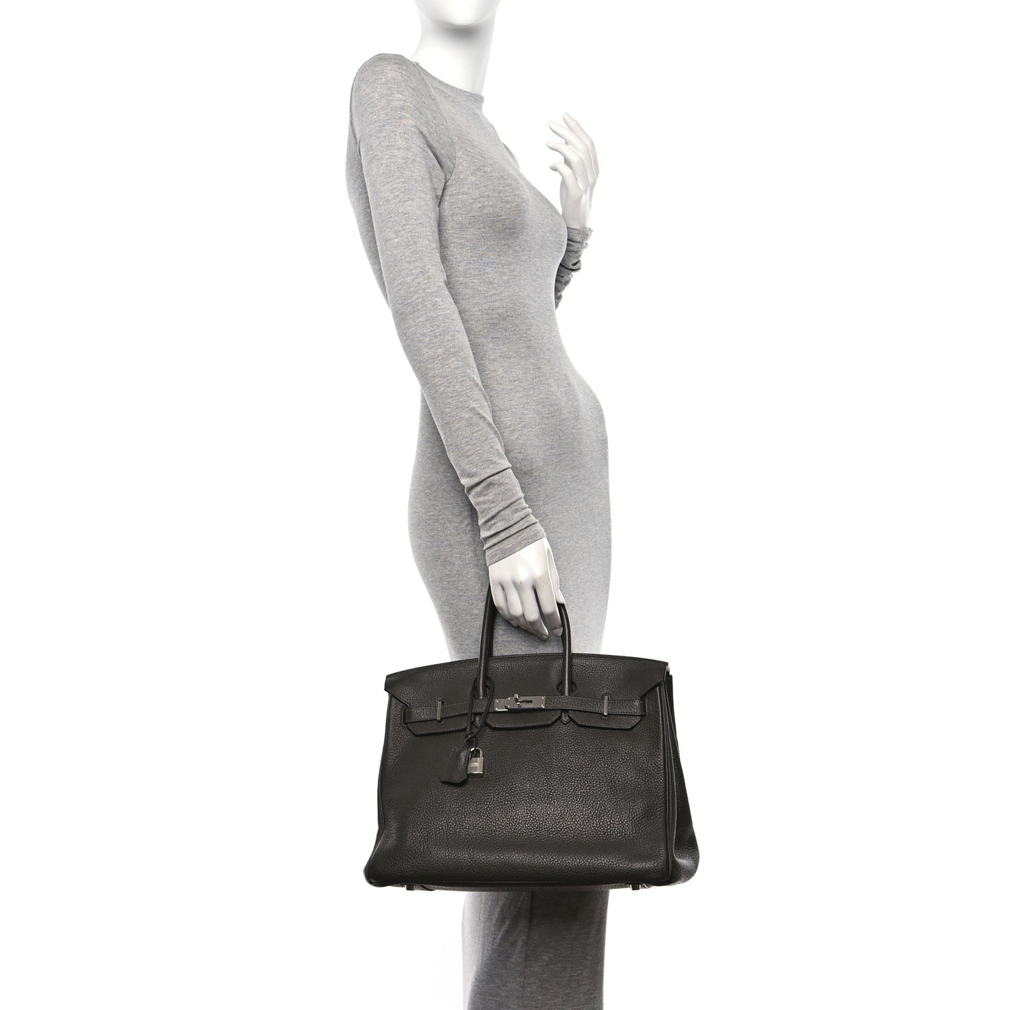Togo Birkin 35 Vert Bronze