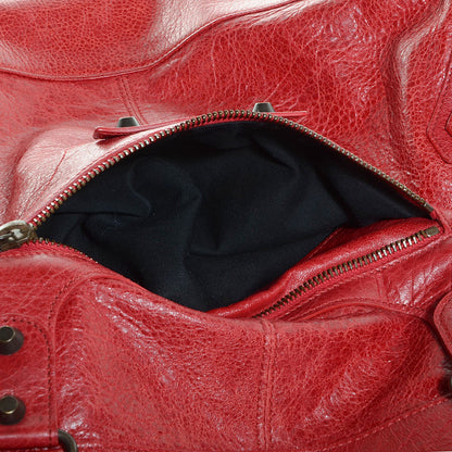 Balenciaga Agneau Classic Hardware Work Rouge Coquelicot 9 of 12
