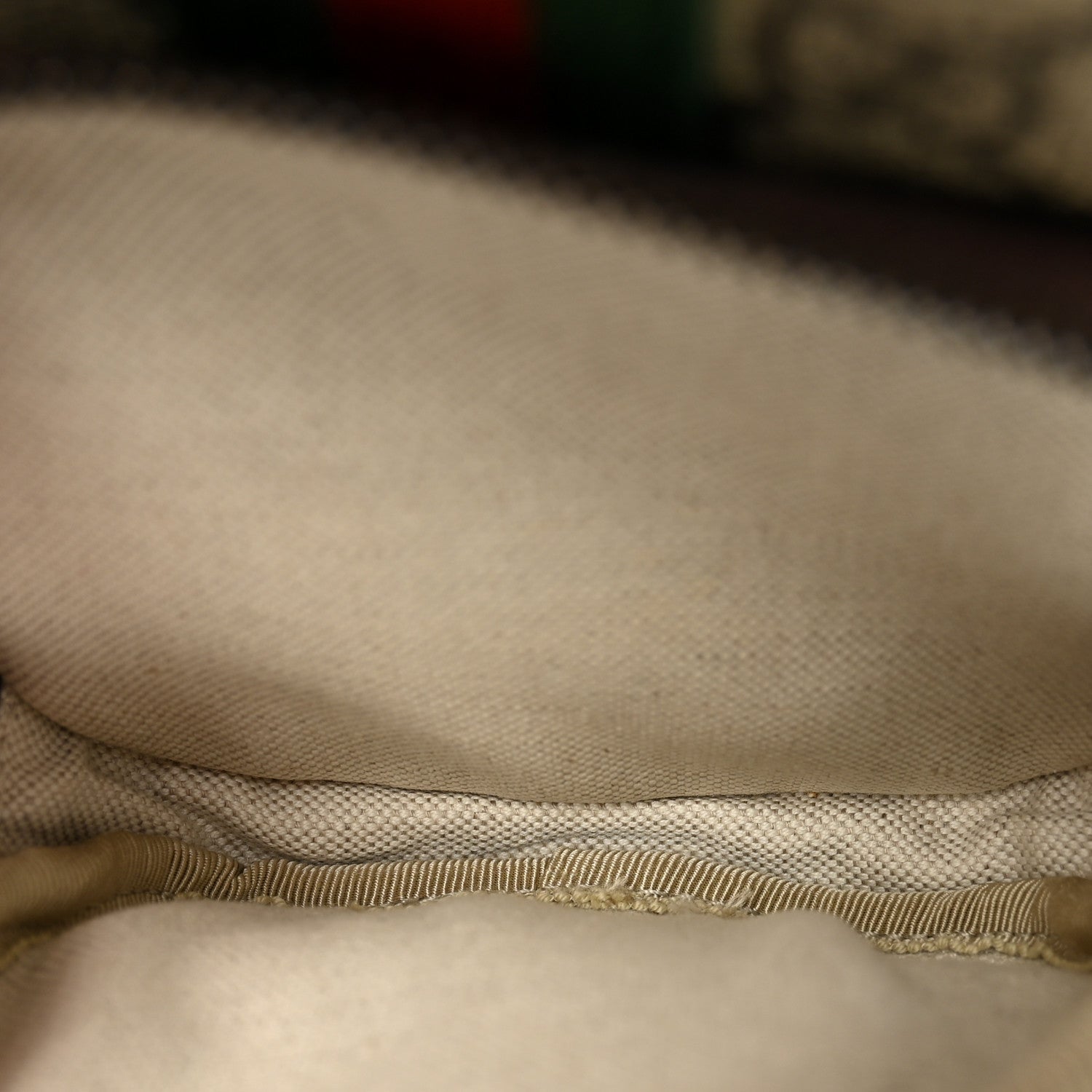 Gucci GG Supreme Monogram Web Mini Ophidia Double Zip Messenger Bag Beige New Acero 5 of 13