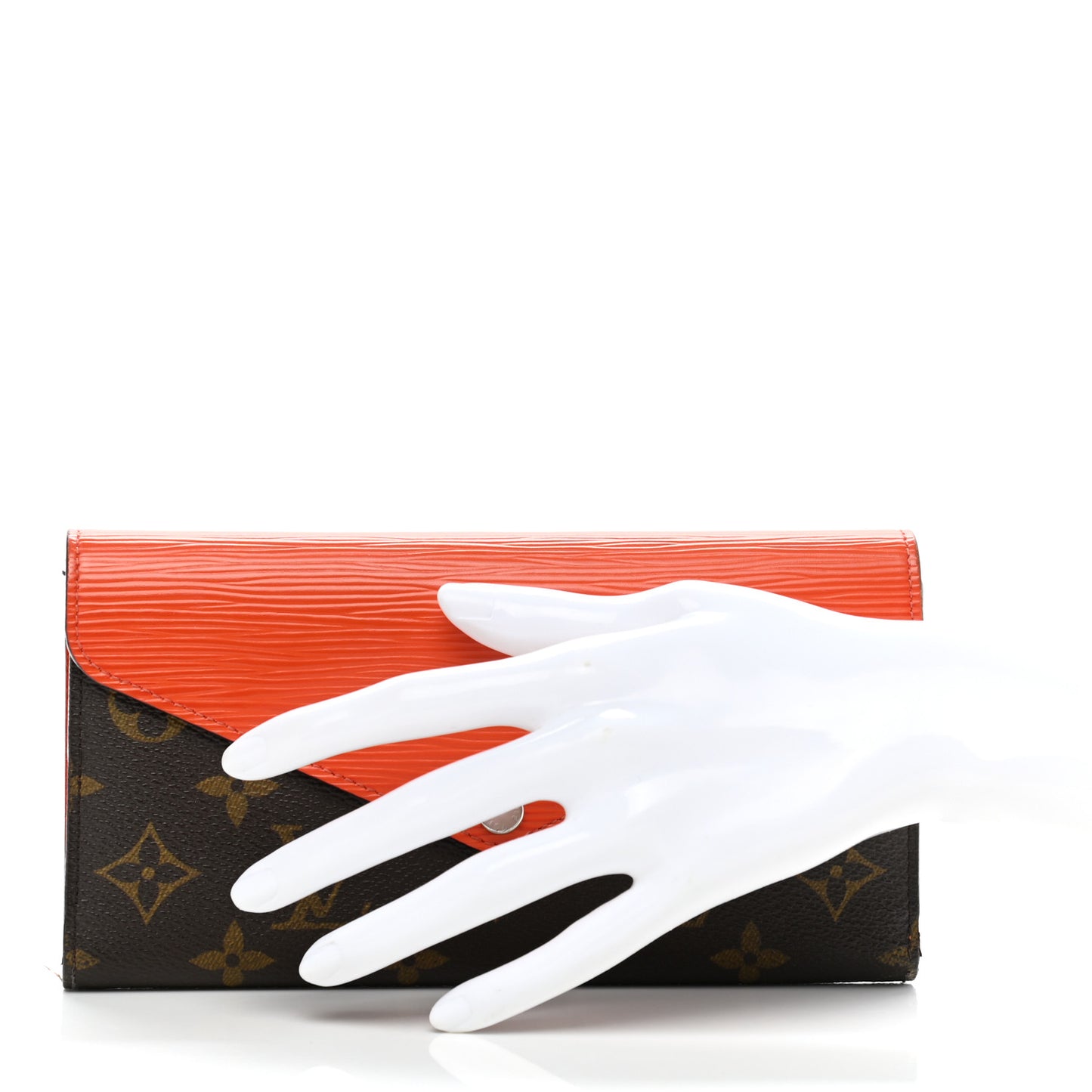 Monogram Epi Marie-Lou Long Wallet Piment