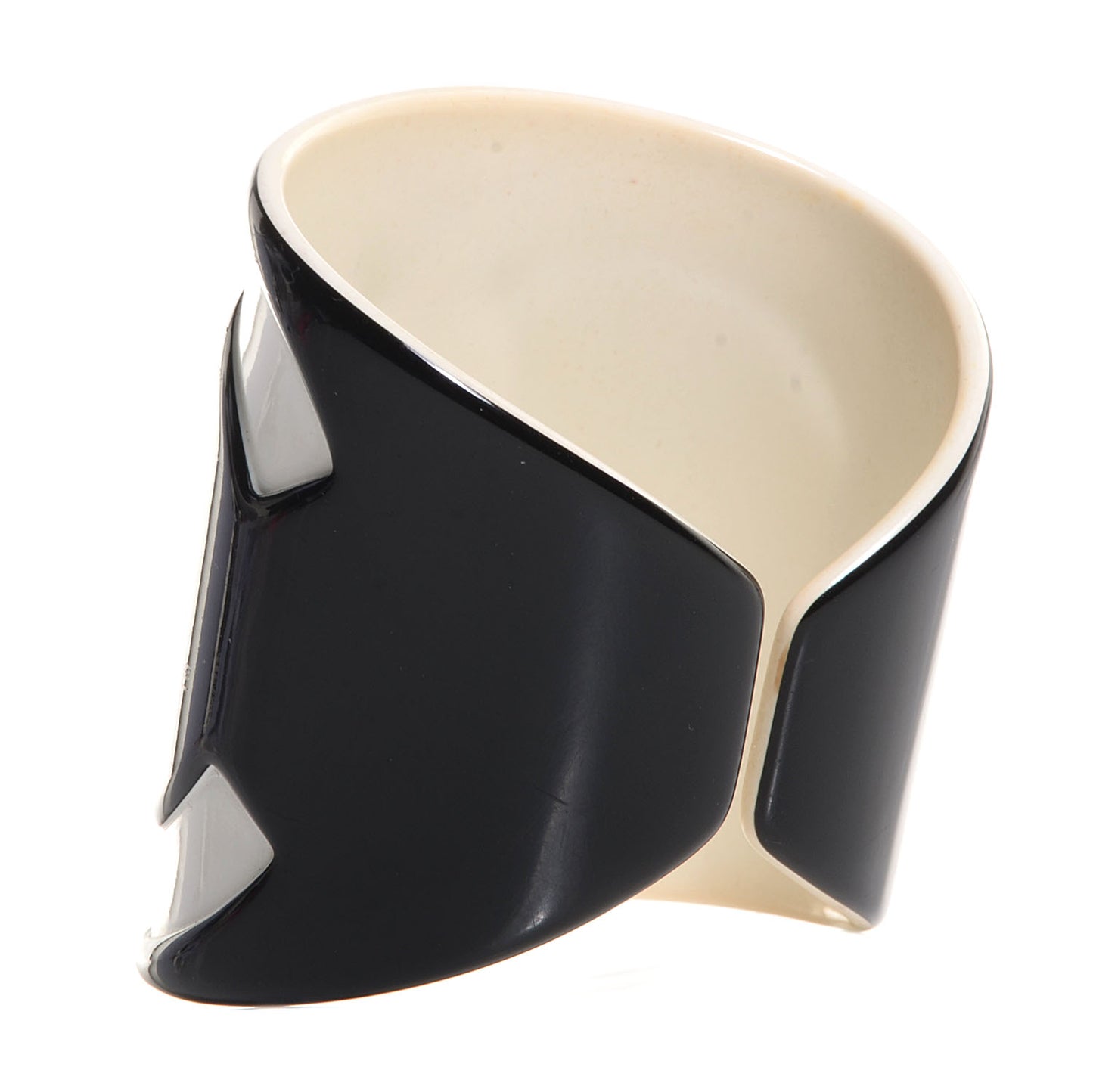 Resin CC Cuff Black White