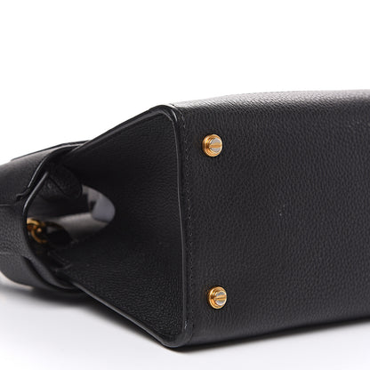 Givenchy Grained Calfskin Mini Horizon Satchel Black 9 of 11