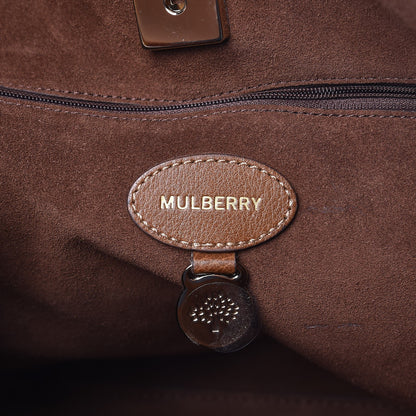 Mulberry Soft Small Grain Calfskin Tessie Tote Brown 6 of 7
