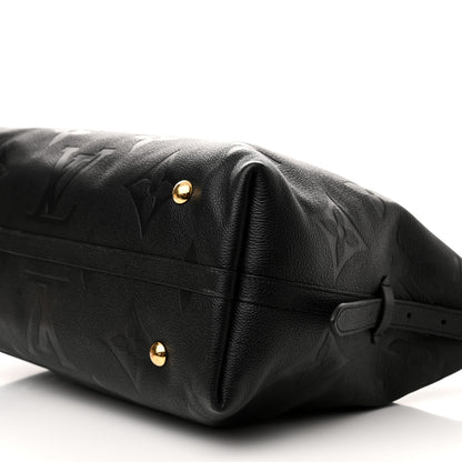 Louis Vuitton Empreinte Monogram Giant CarryAll MM Black 9 of 9