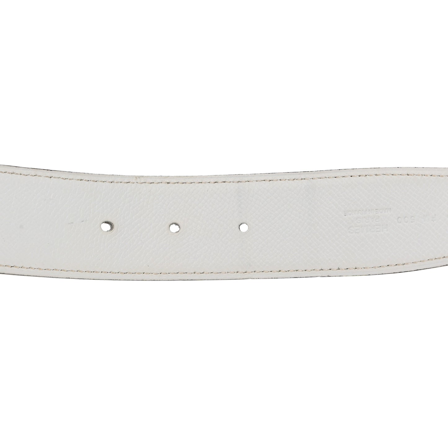 Epsom 32mm H Belt 100 40 Etoupe White