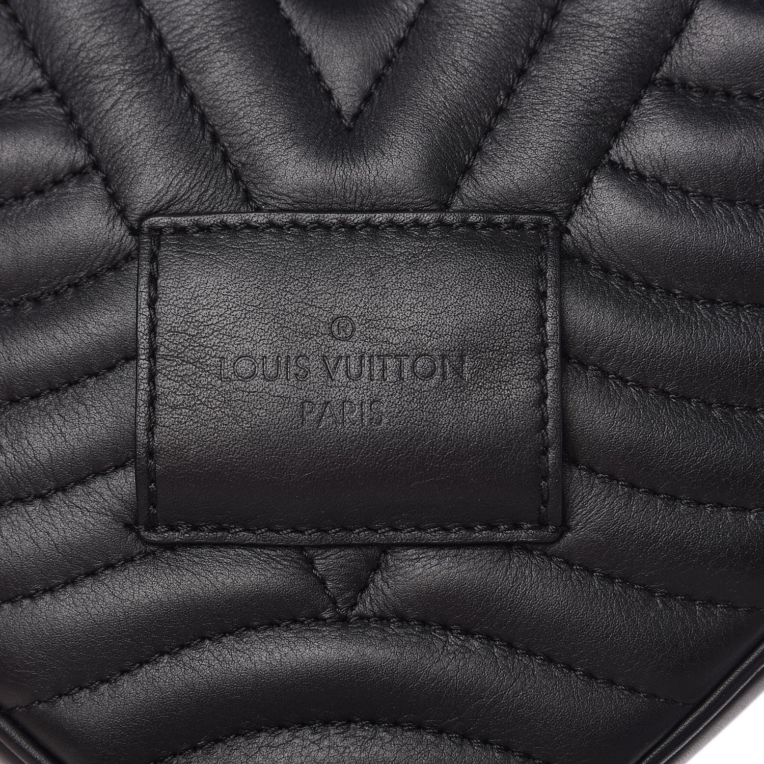 Louis Vuitton Calfskin New Wave Heart Bag Black 7 of 12