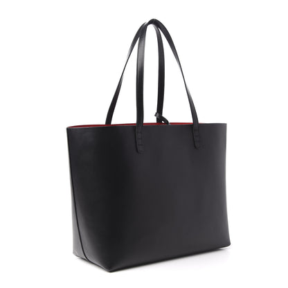 Mansur Gavriel Calfskin Large Shopping Tote Black Flamma 3 of 11