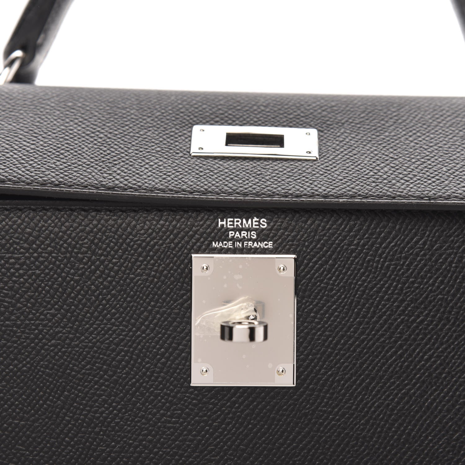 Hermes Epsom Kelly Sellier 28 Black 6 of 10