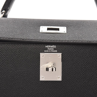 Hermes Epsom Kelly Sellier 28 Black 6 of 10