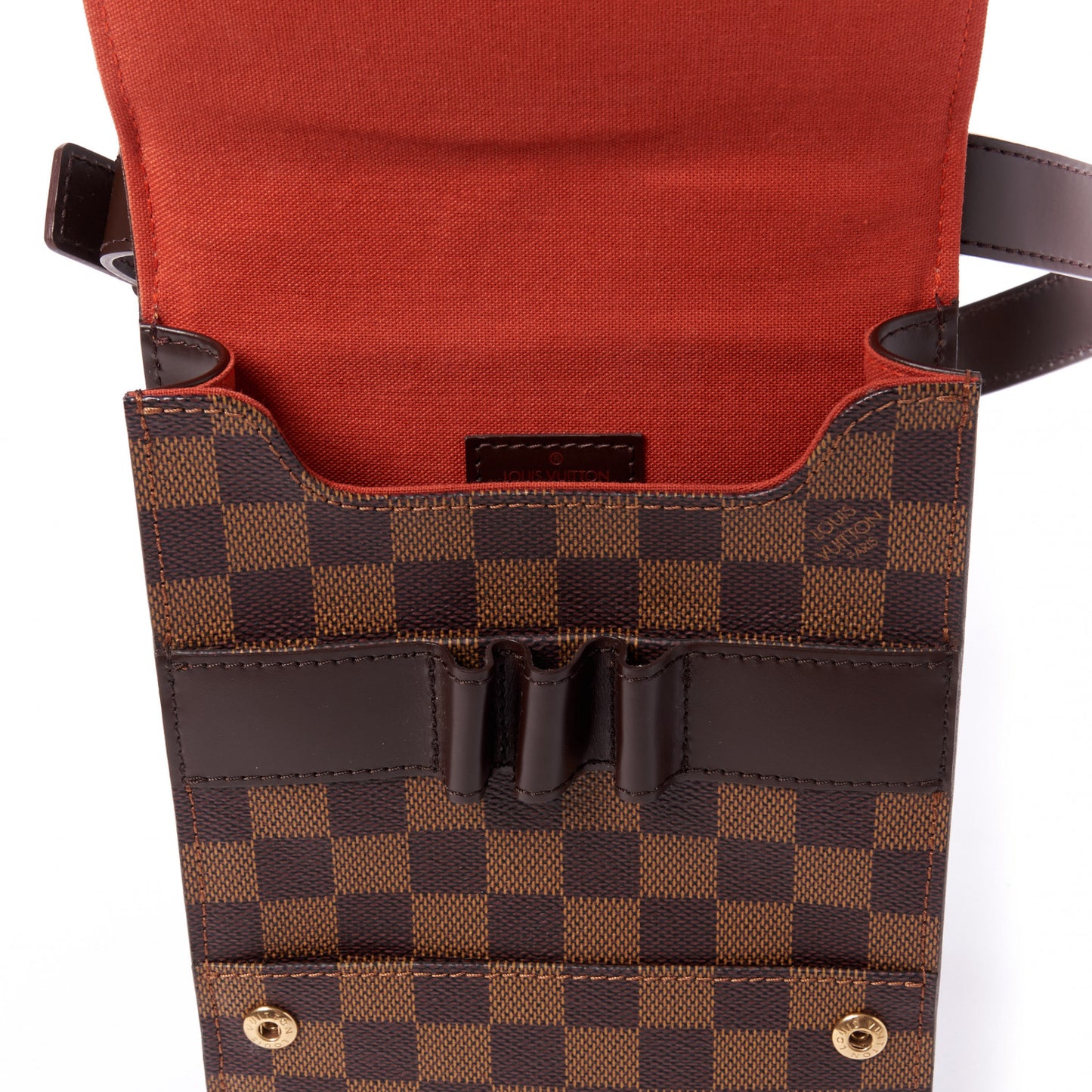 Damier Ebene Portobello Travel Shoulder Bag