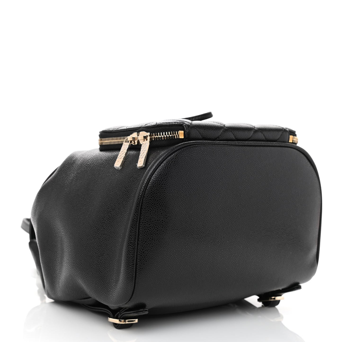 Caviar Quilted Business Affinity Backpack Black