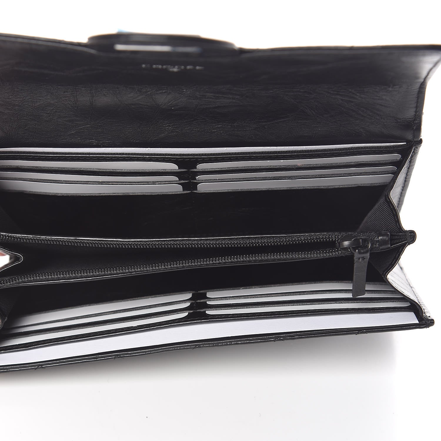 Chanel Aged Calfskin Quilted 2.55 Reissue Flap Wallet So Black 5 of 8