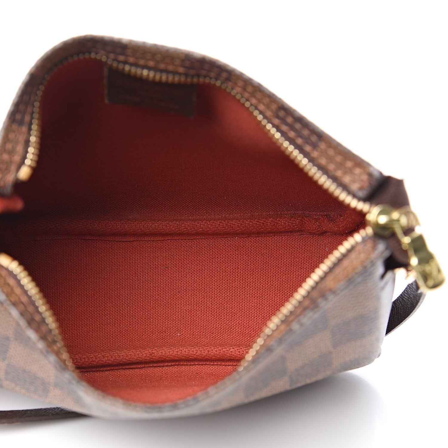 Louis Vuitton Damier Ebene Trousse Make Up Bag Pochette 4 of 8