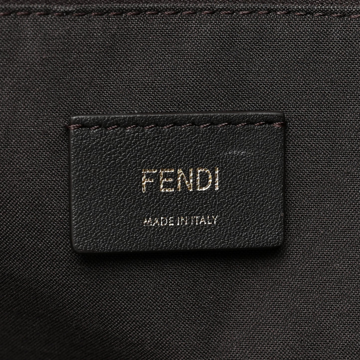 Fabric Jacquard Vitello Seta Plexiglass Pequin Gingham Large Fendi Sunshine Shopper Tote Tobacco Moro Black