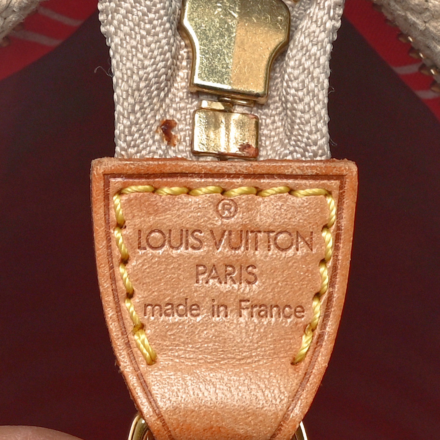 Louis Vuitton Toile Antigua Cabas MM Beige 6 of 10