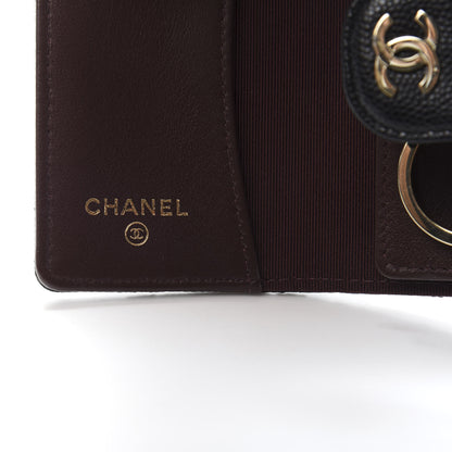 Chanel Caviar Quilted Classic 4 Key Holder Wallet Black 6 of 9