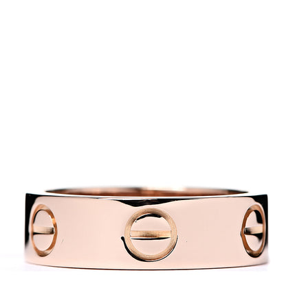 Cartier 18K Pink Gold 5.5mm LOVE Ring 50 5.25 2 of 3
