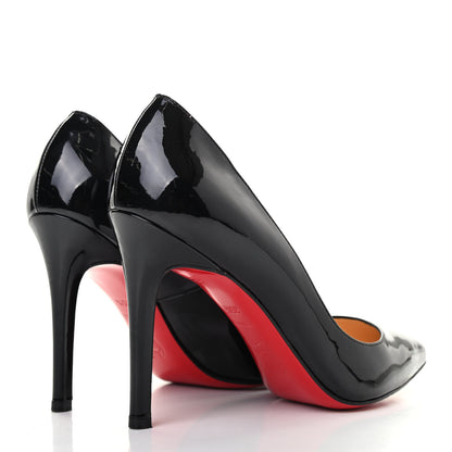 Christian Louboutin Patent Pigalle 100 Pumps 35.5 Black 4 of 8