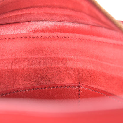 Saint Laurent Calfskin Small Monogram Cabas Lipstick Red 15 of 25