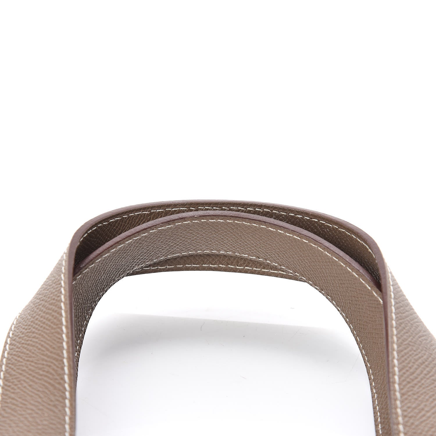Hermes Epsom Felt Petit H Decoupe Basse PM Skeleton Tote Etoupe 14 of 14