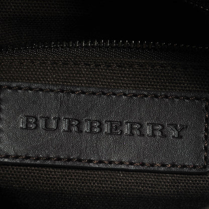 Burberry Smoked Check Medium Alchester Bowling Bag Plum 7 of 10