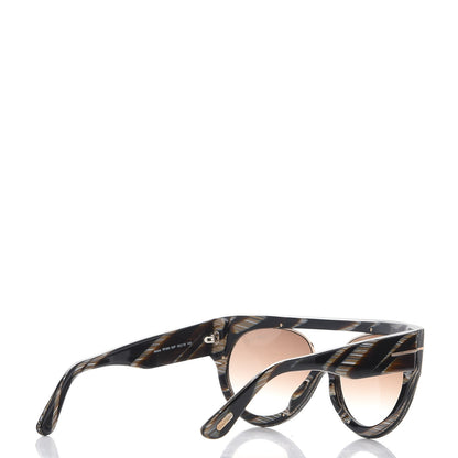 Tom Ford Alana Aviator Round Sunglasses TF360 Black 3 of 6