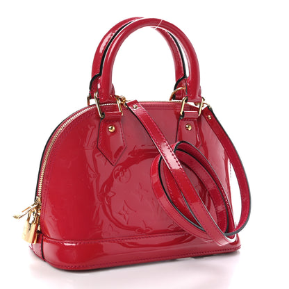 Louis Vuitton Vernis Alma BB Rose Indien 3 of 9