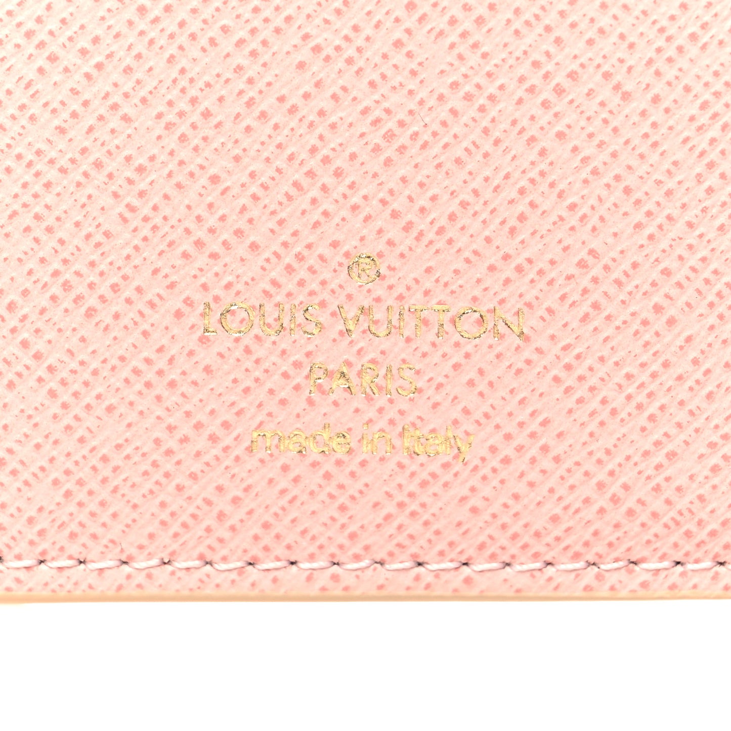 Damier Azur Victorine Wallet Rose Ballerine