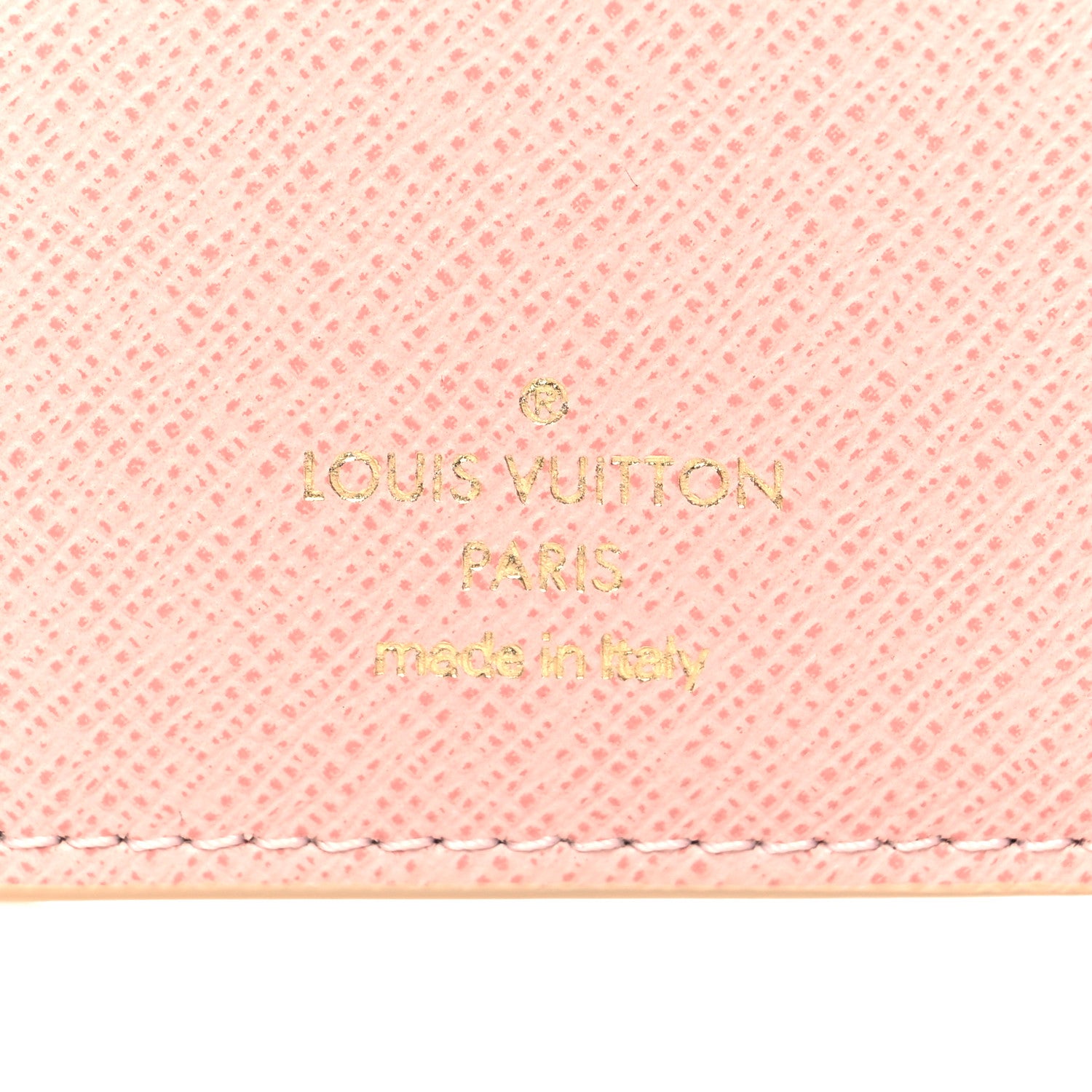Louis Vuitton Damier Azur Victorine Wallet Rose Ballerine 6 of 7