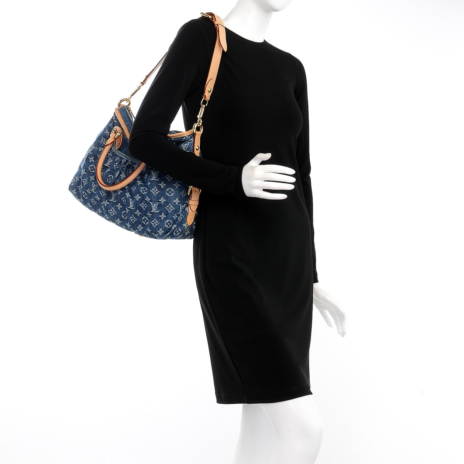 Louis Vuitton Denim Neo Cabby MM Blue 243362 – FASHIONPHILE