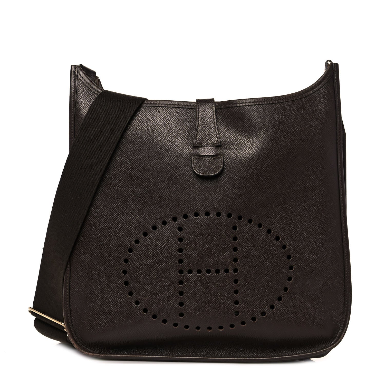 Hermes Epsom Evelyne III GM Chocolate 1 of 7