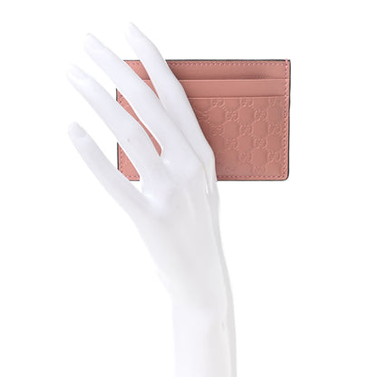 Gucci Microguccissima Card Holder Soft Pink 2 of 7