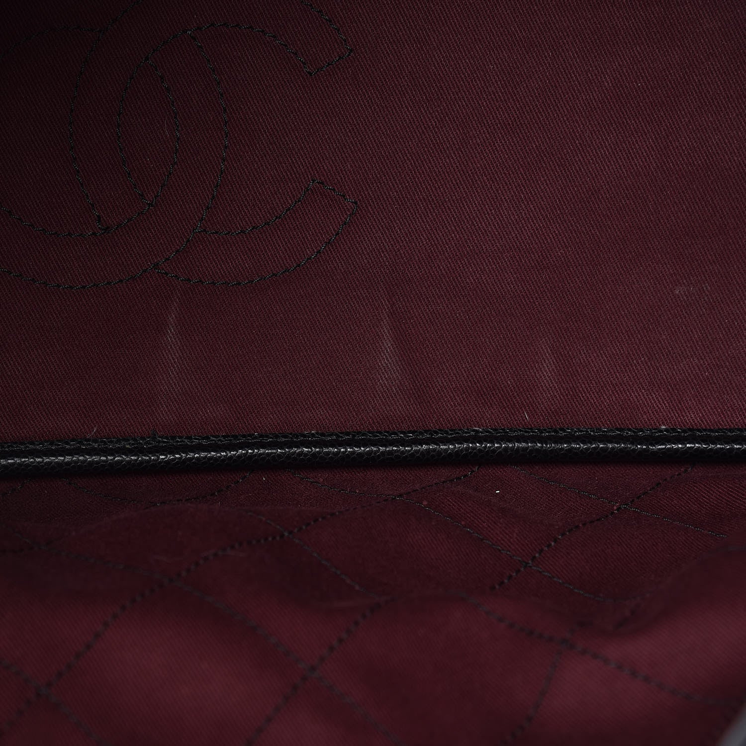 Chanel Grained Calfskin Shopping Fever Tote Black 11 of 17