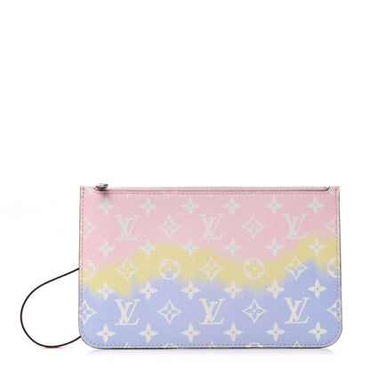 Louis Vuitton Monogram Escale Neverfull MM GM Pochette Pastel 1 of 7
