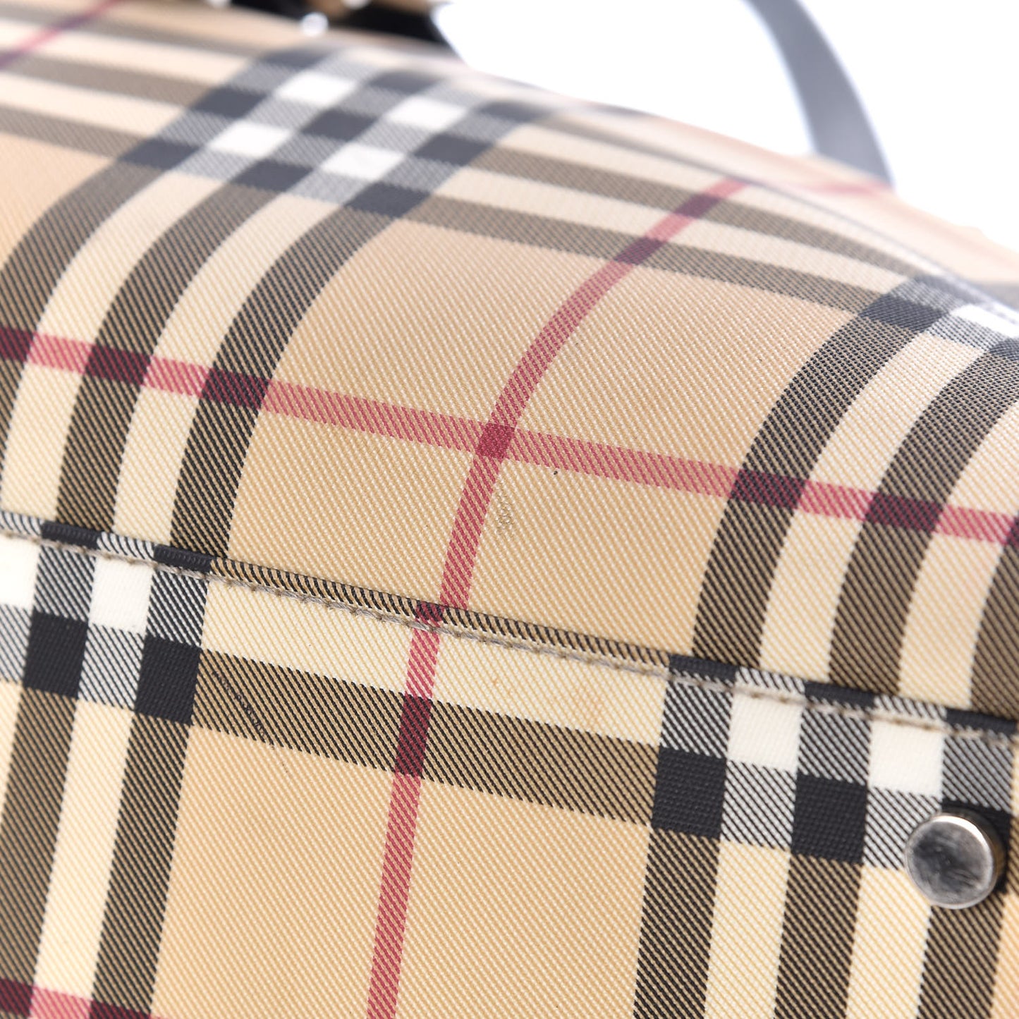 House Check Diaper Bag