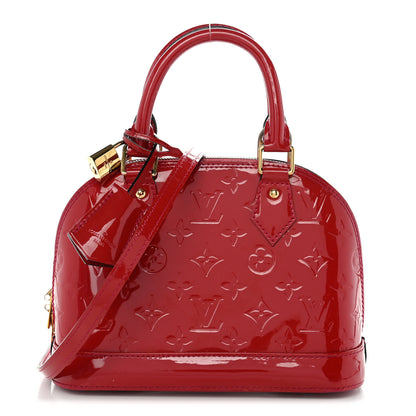 Louis Vuitton Vernis Alma BB Rose Indien 1 of 10