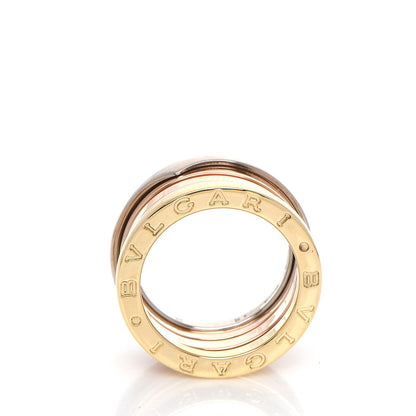 Bulgari 18K Rose White Yellow Gold B.Zero1 Four-Band Ring 51 5.75 4 of 6